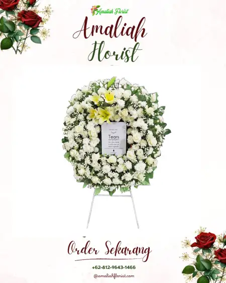 Krans Bunga Duka Semolowaru